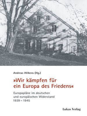 cover image of "Wir kämpfen für ein Europa des Friedens"